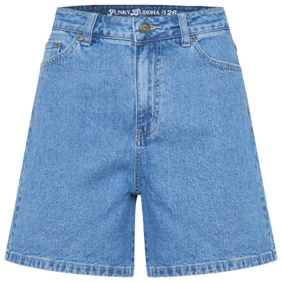 Funky Buddha Γυναικείο σορτς jean
